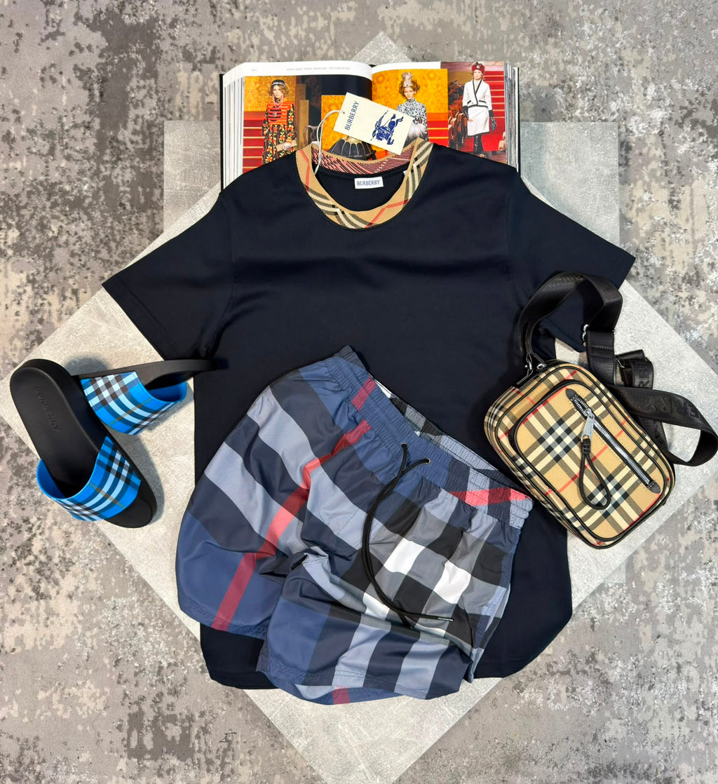 Burb Tshirt Navy image 6