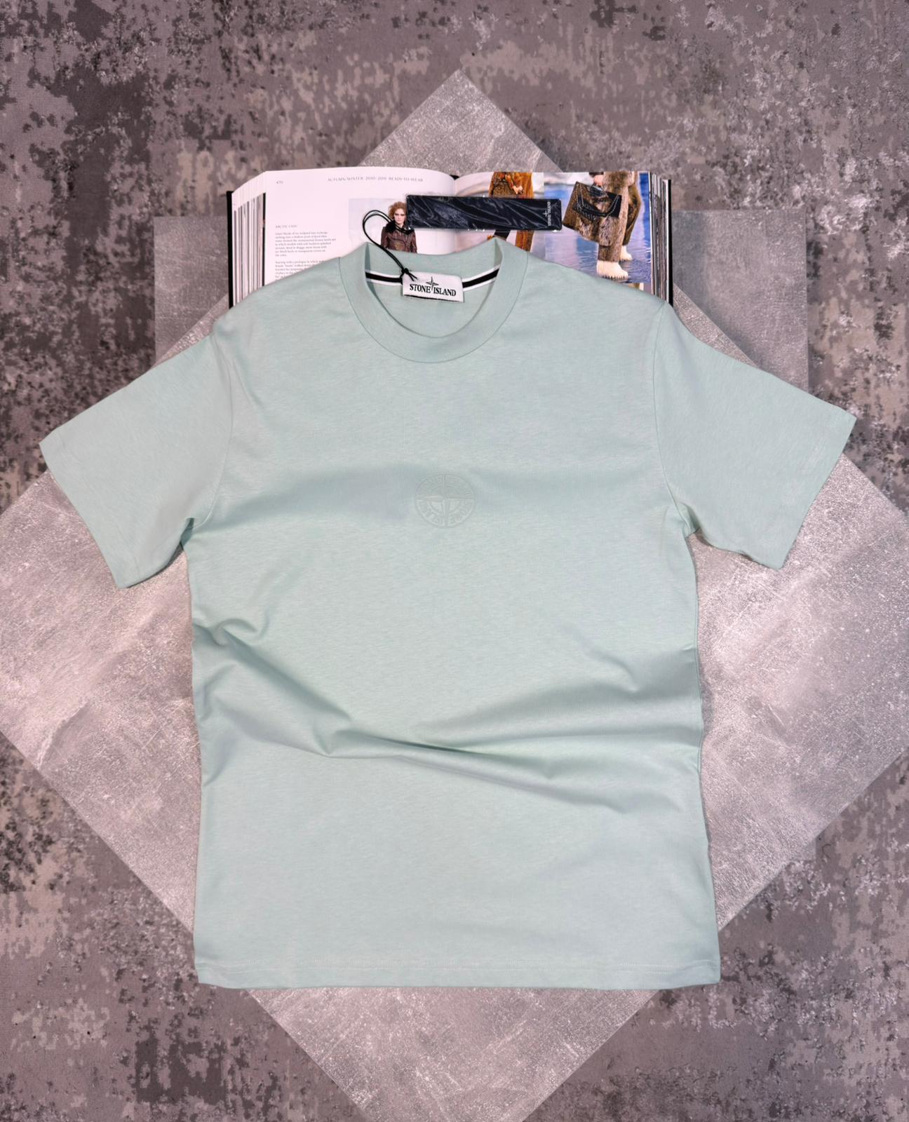 Stone Tshirt Lime image 0