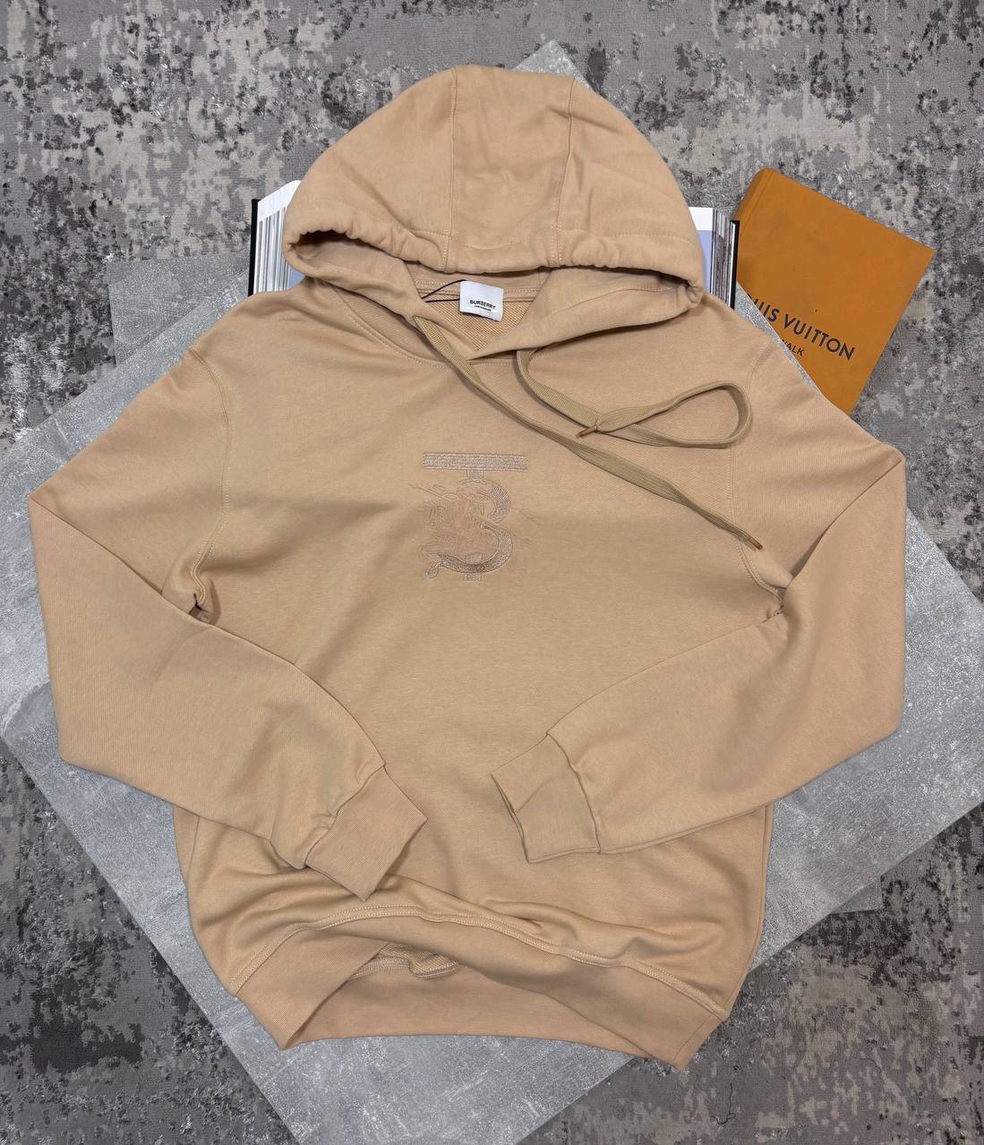 Burb Hoodie Camel Brown image 0