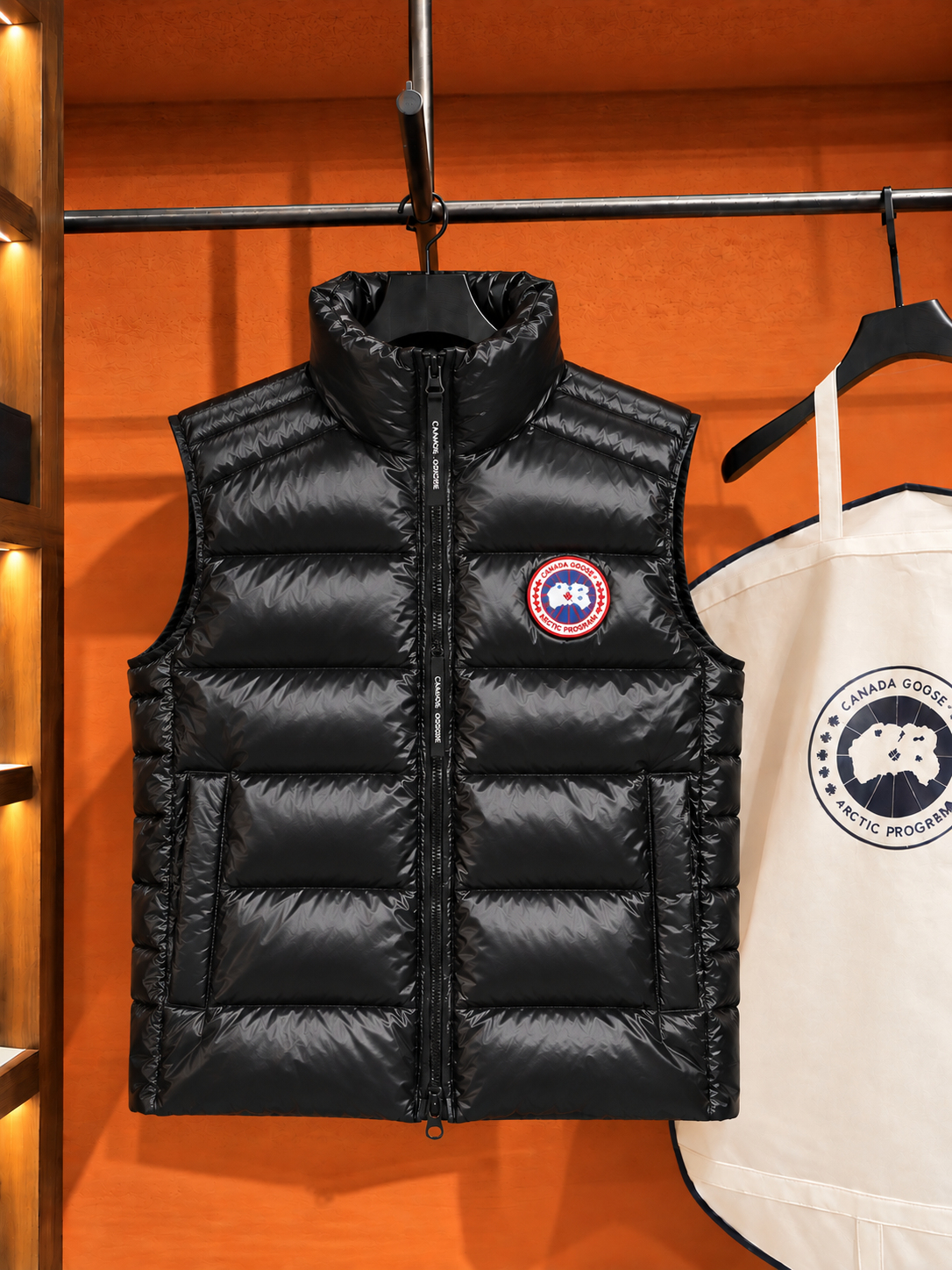 CG Gilet Black - Red label CG