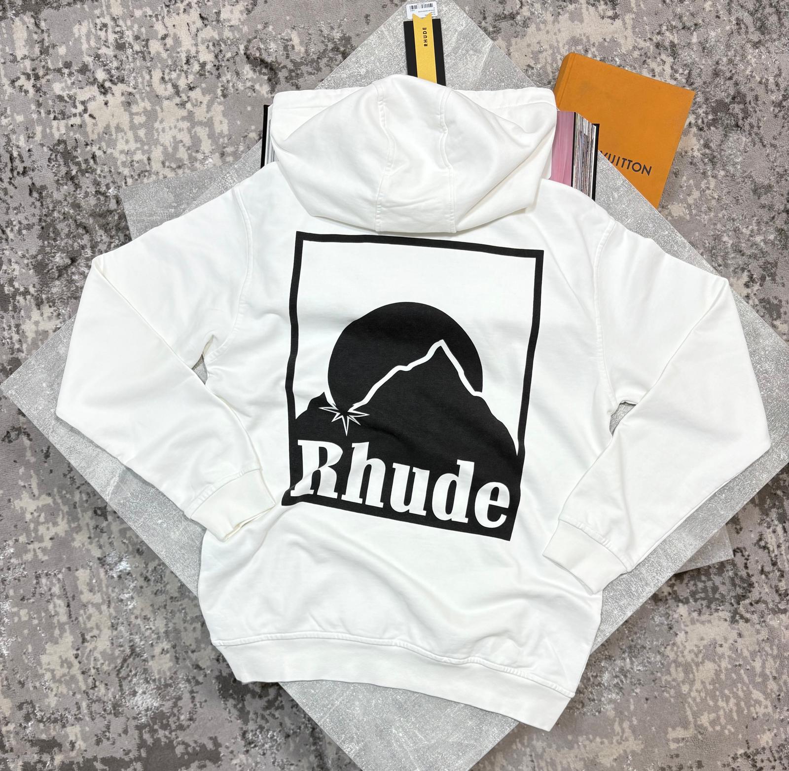 Hude Hoodie White image 1