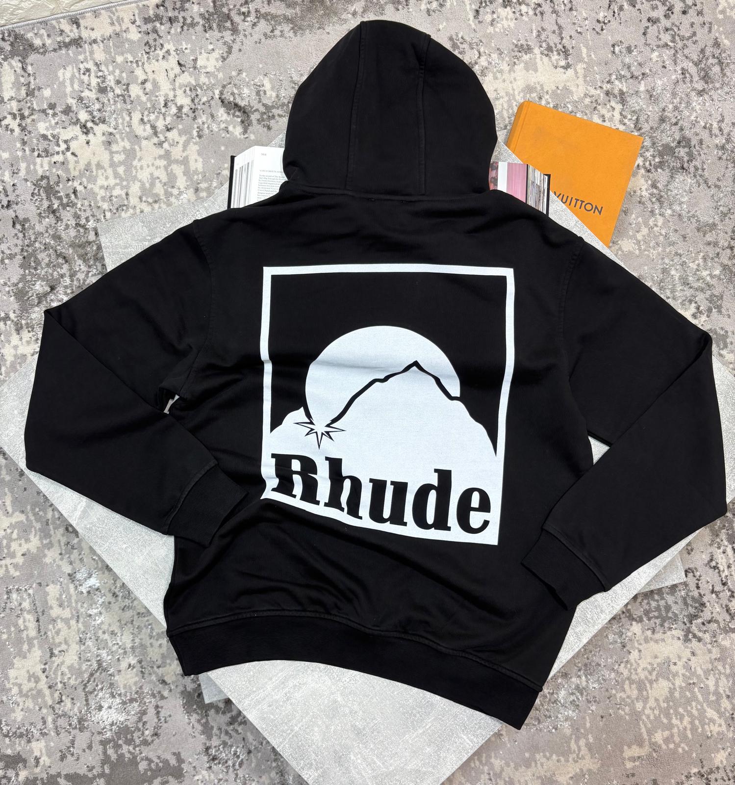 Hude Hoodie Black image 1