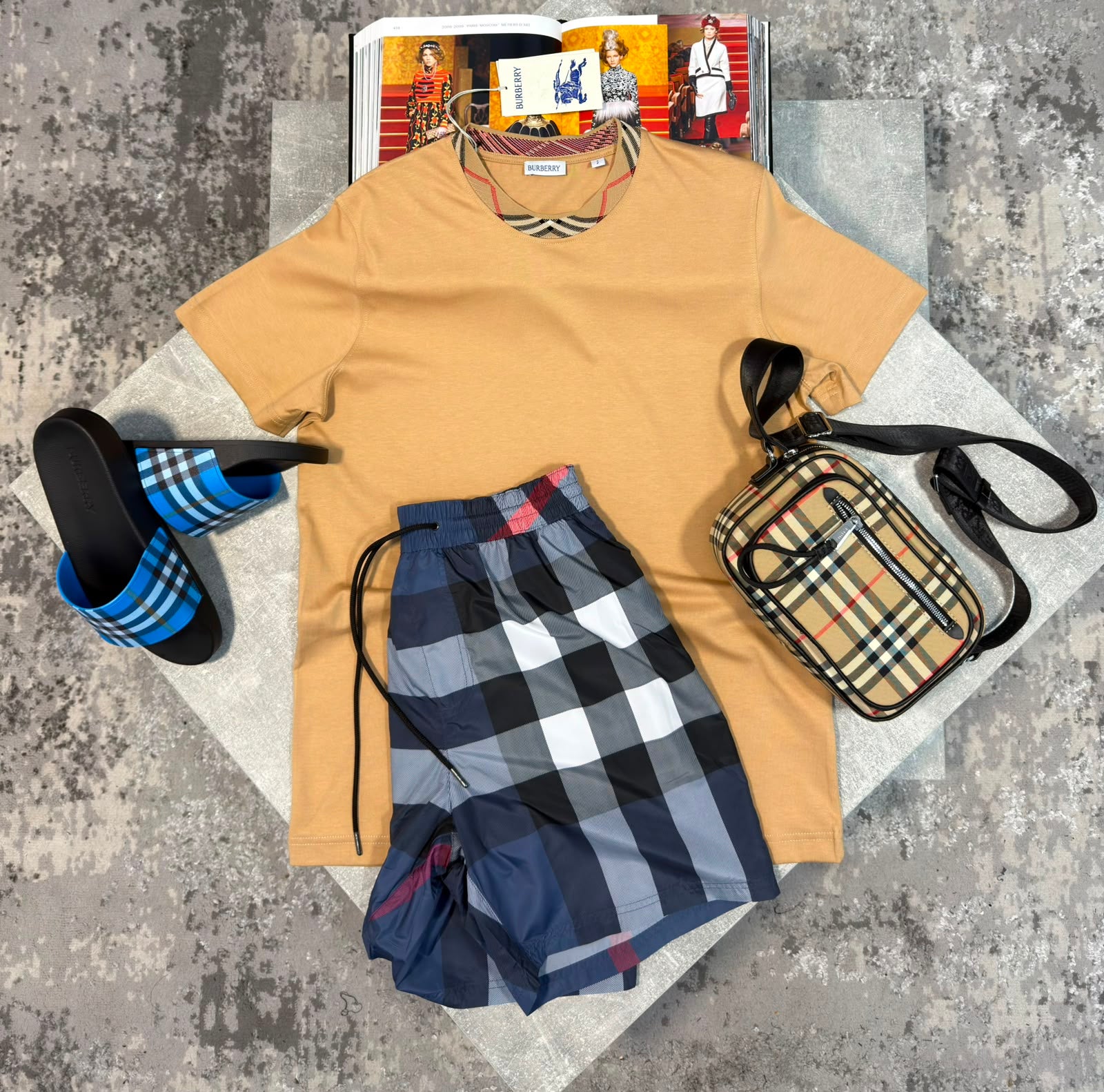 Burb Tshirt Khaki image 2