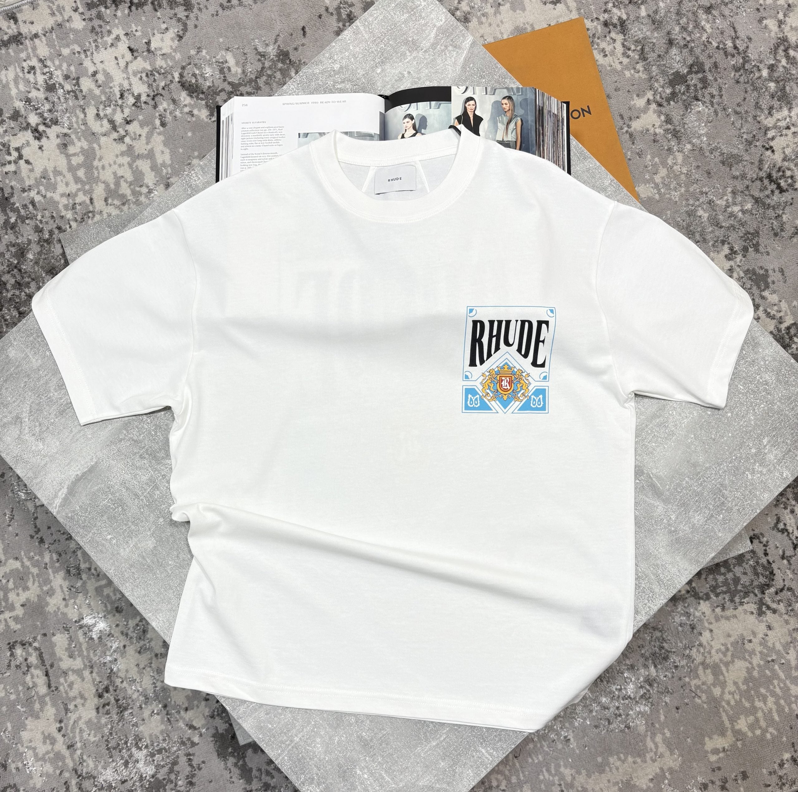 Rhude Tshirt white - M image