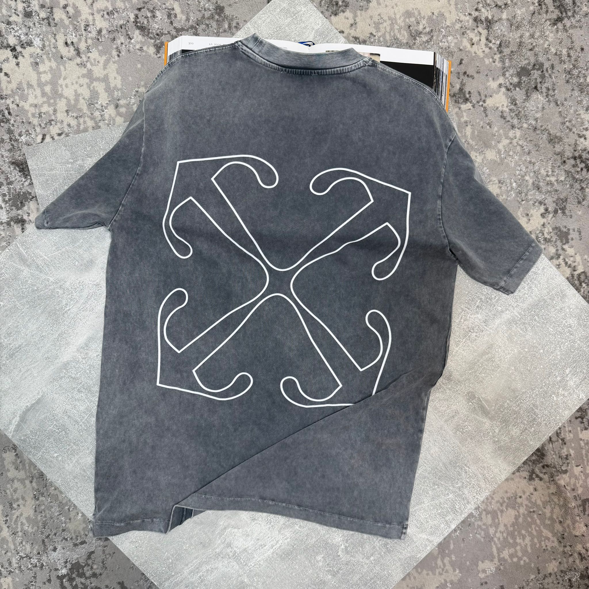 OW Tshirt Washed Grey image 1