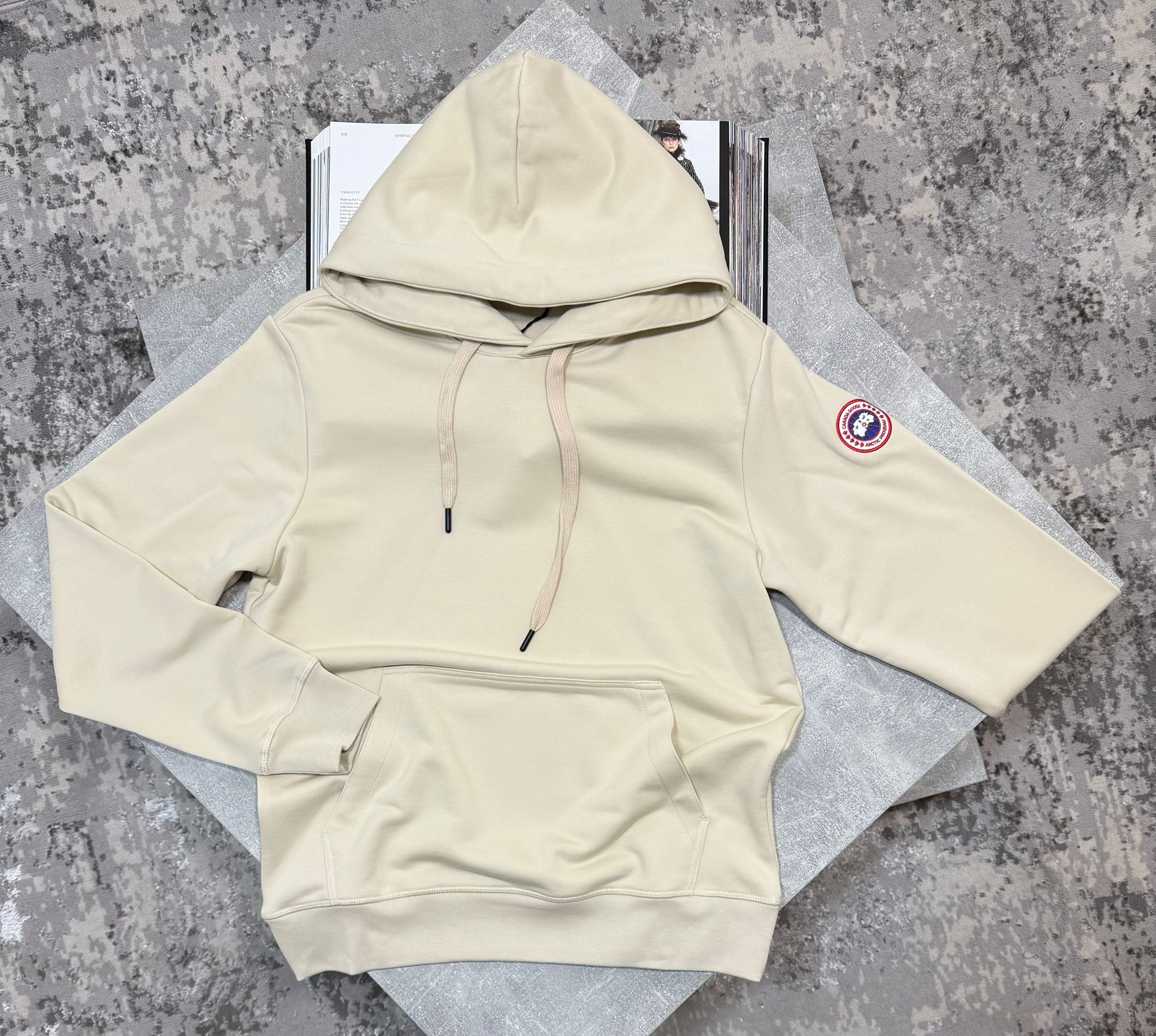 Goose Hoodie Biege image 0