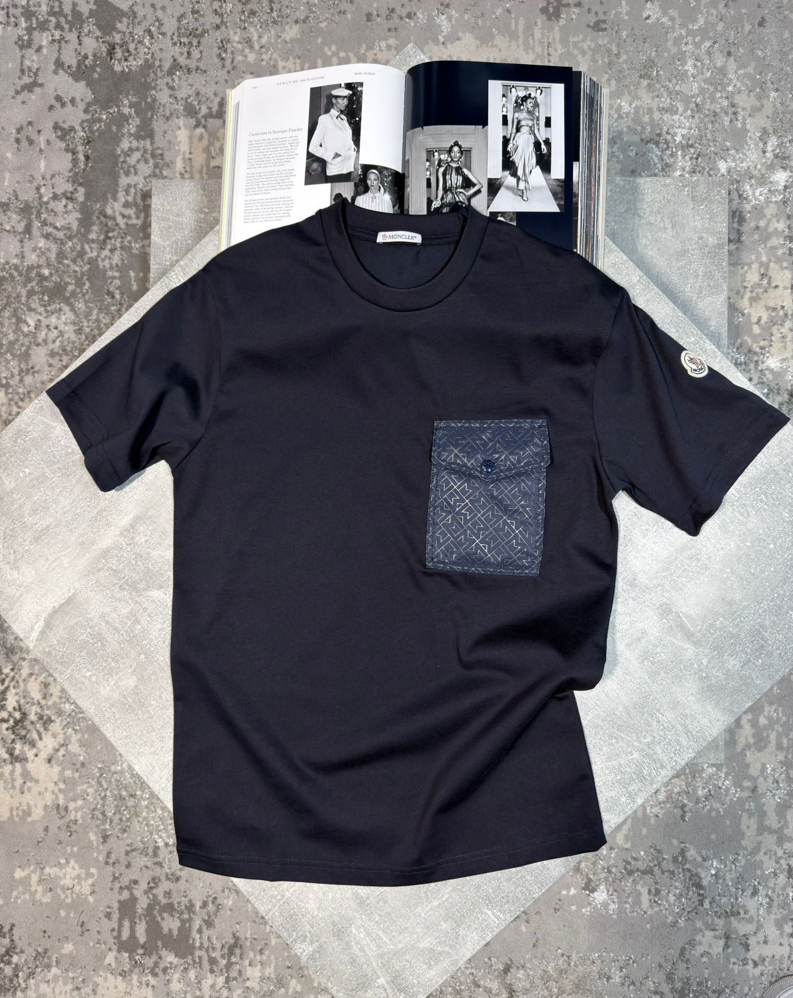 Cler Tshirt Navy image 0
