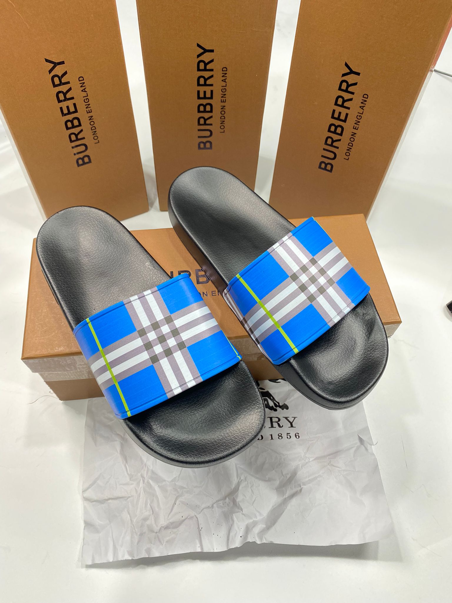 BURB BLUE SLIDE image 3