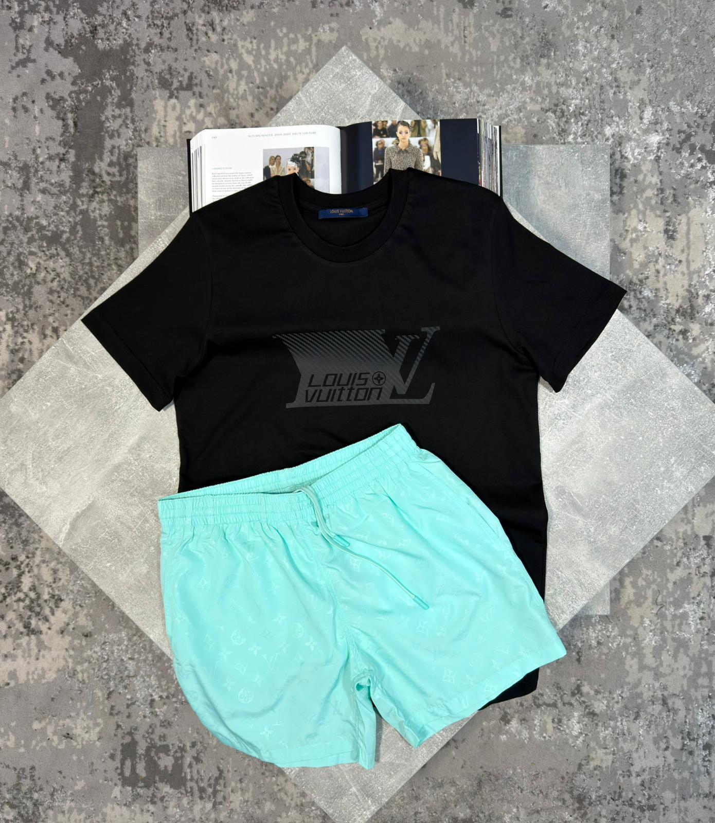 LV Tshirt Black image 2