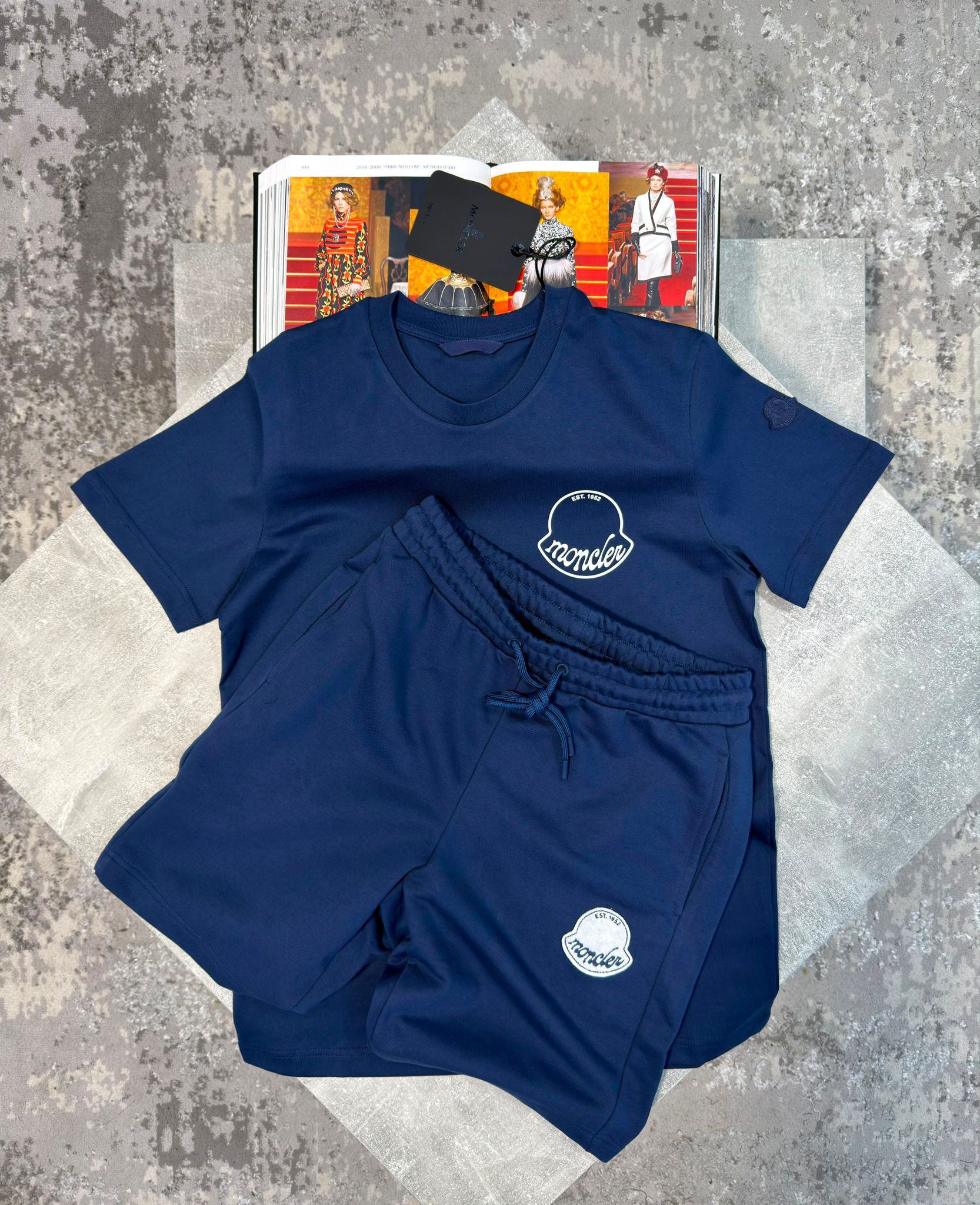 MNCLR cotton shorts Blue image 1
