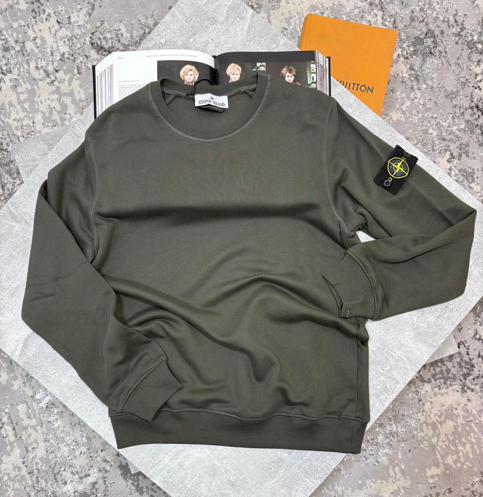 Stone Island Jumper Dark Green image 0
