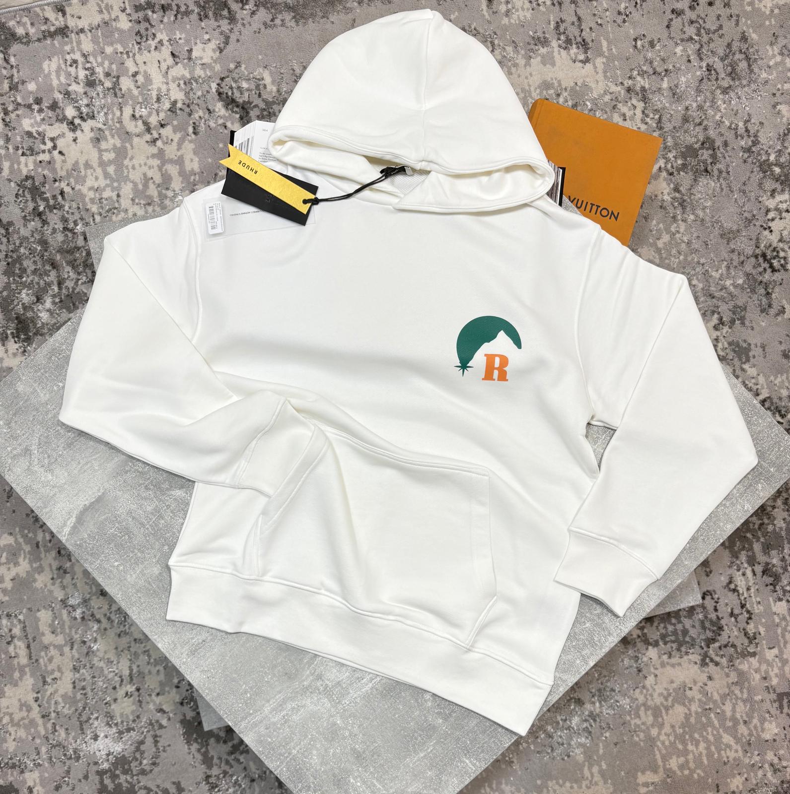 Hude Hoodie White image 0