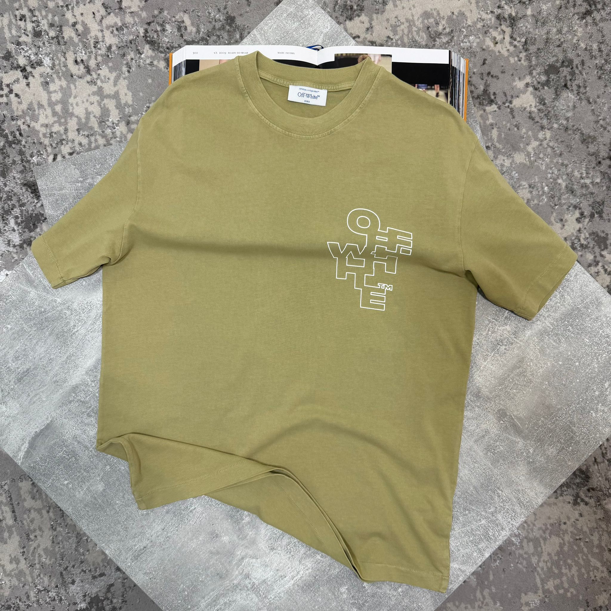 OW Tshirt Lime image 0