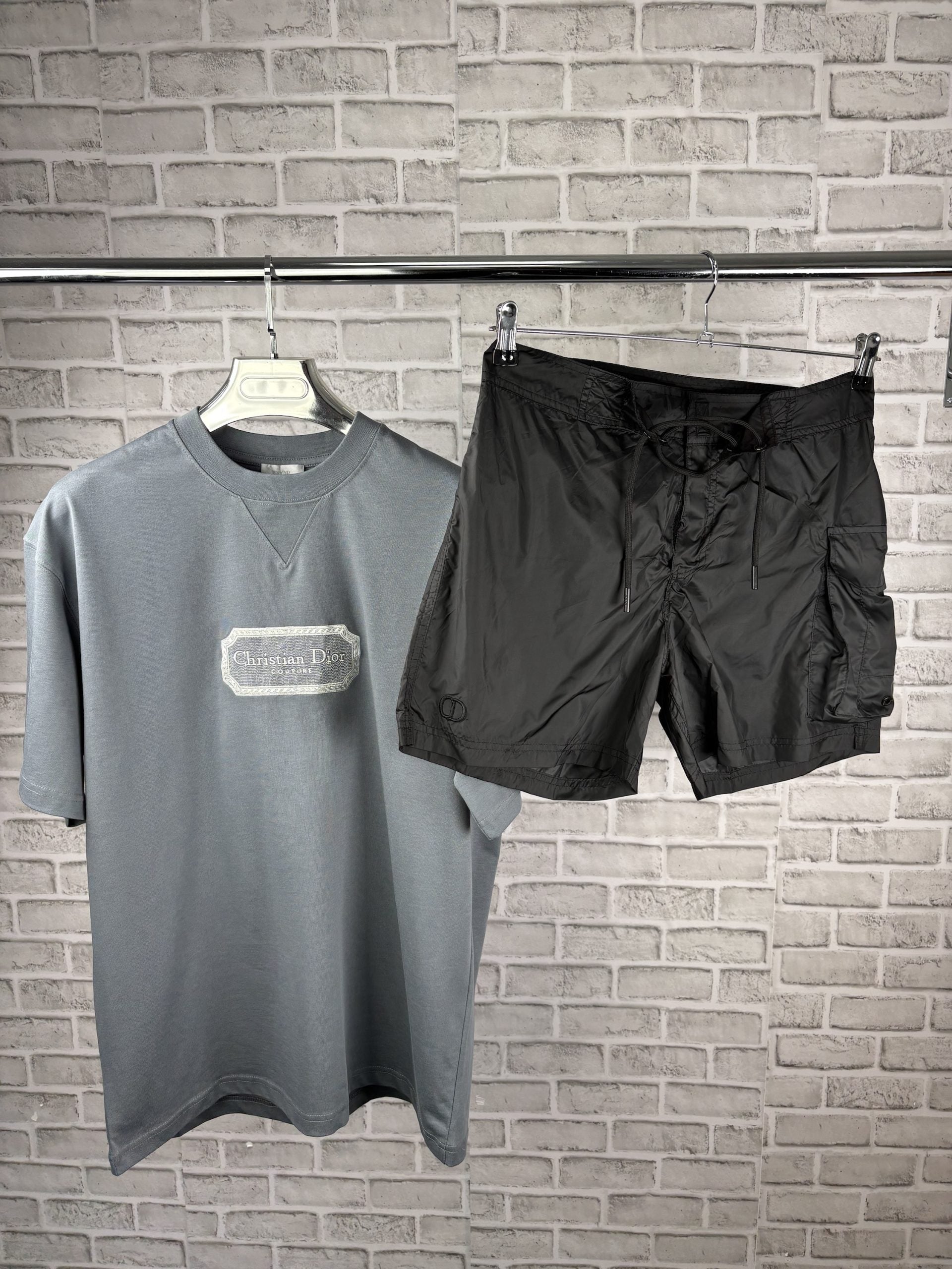 DIOR GREY BLACK SET - S image