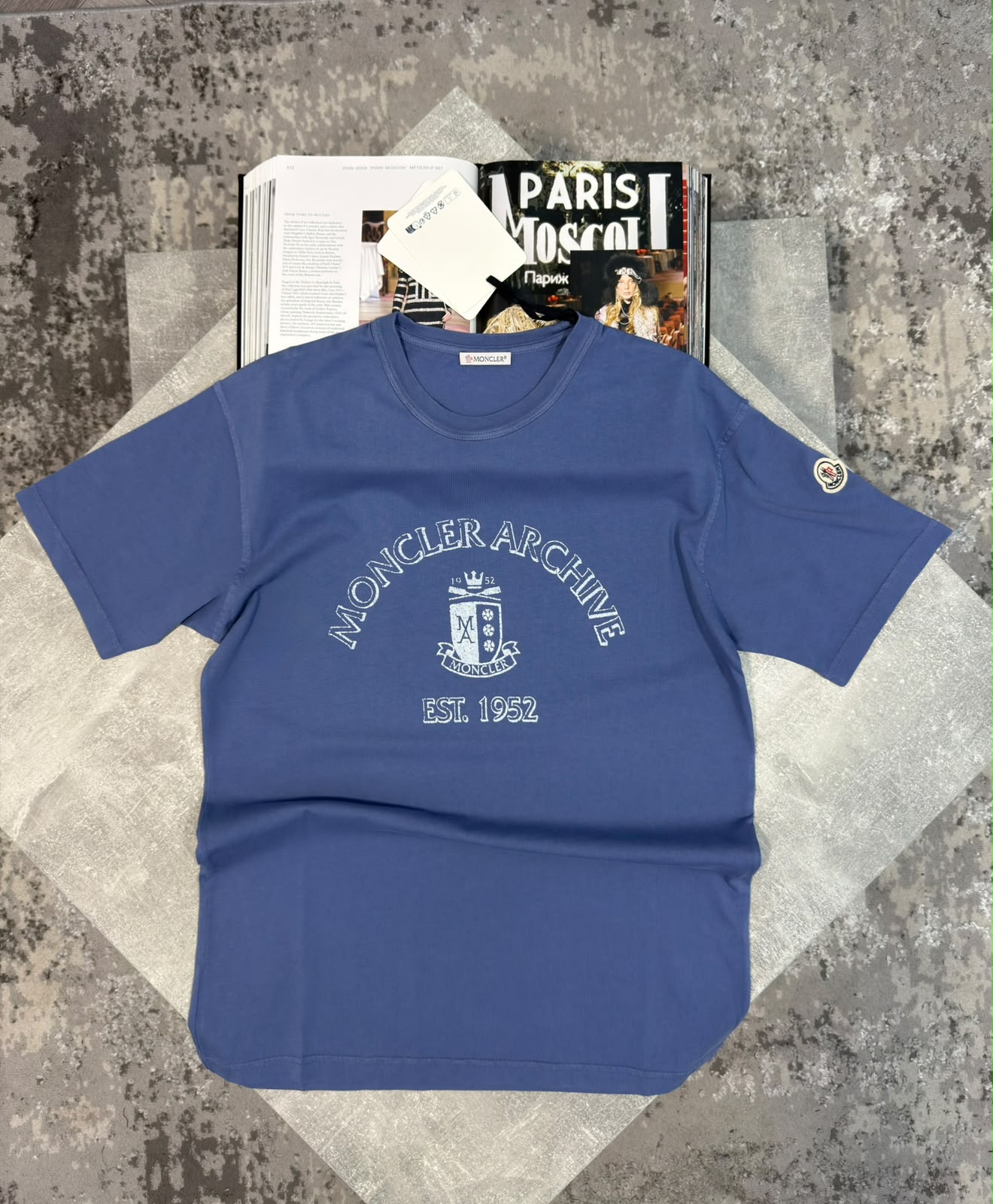 Cler Tshirt Navy Blue CLER
