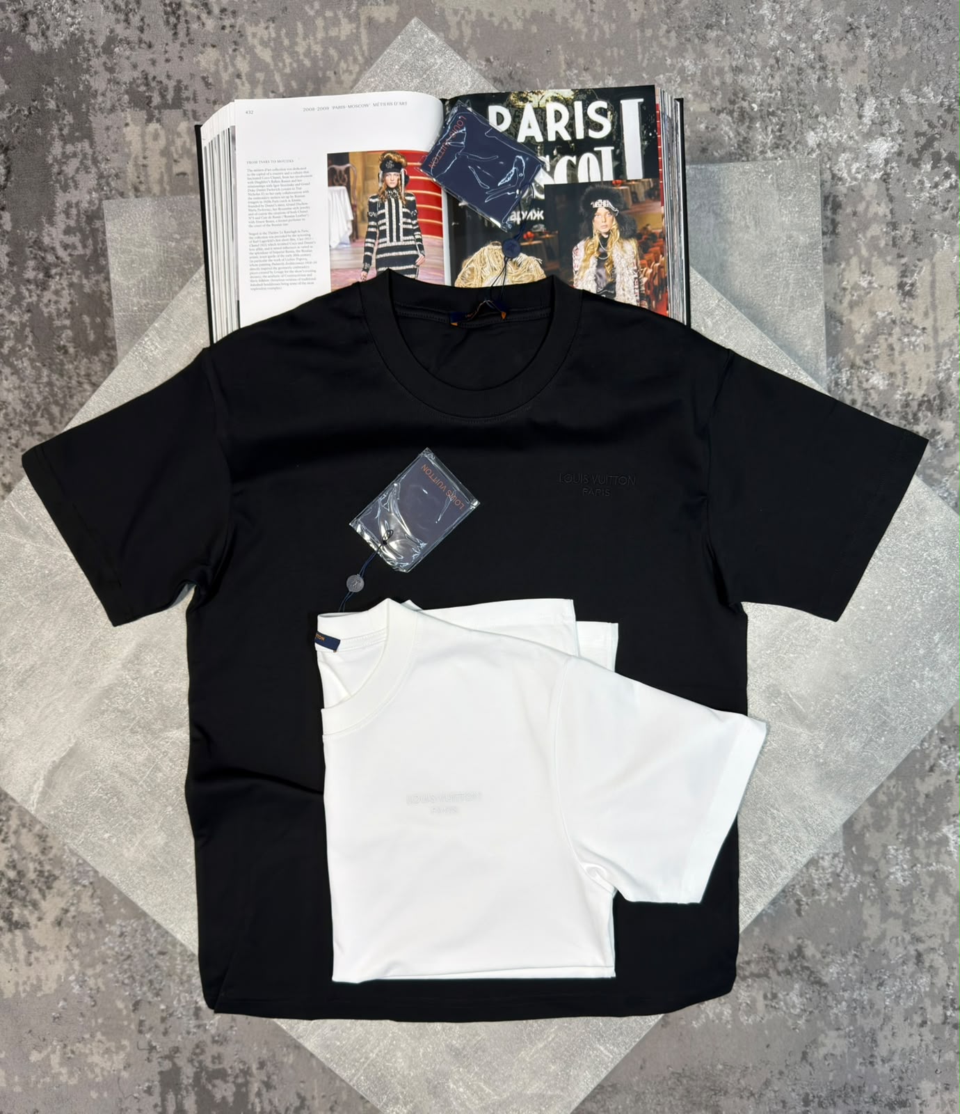 LV Tshirt White LV