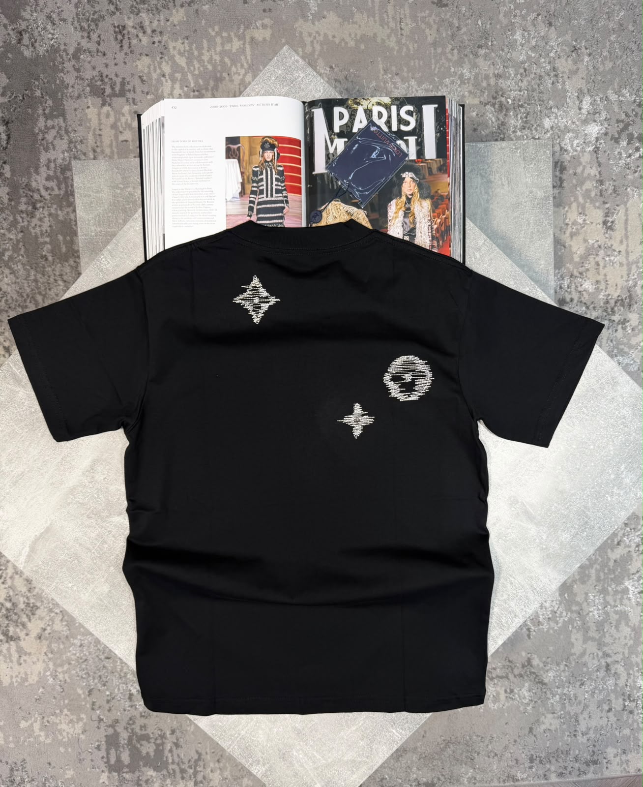 LV Tshirt Black LV