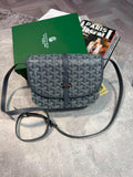 Goyard Mens PM Messenger Bag Grey DIOR