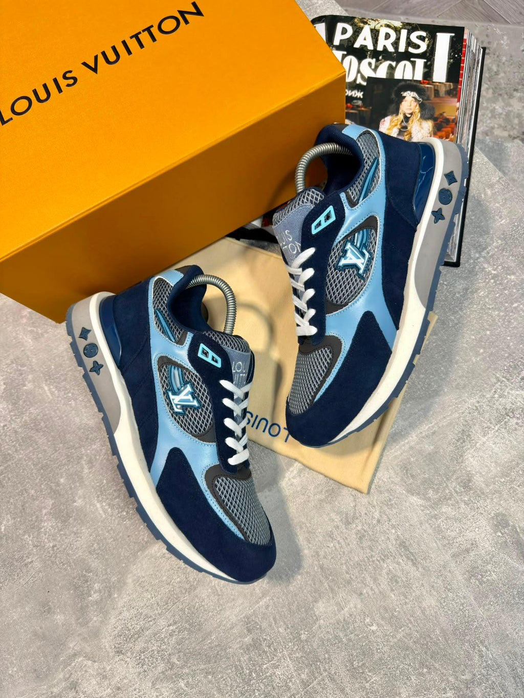 LV Tactic Skate Navy Blue LV