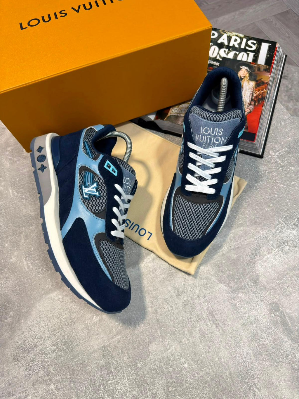 LV Tactic Skate Navy Blue LV