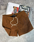 Fendi Shorts Brown FEND