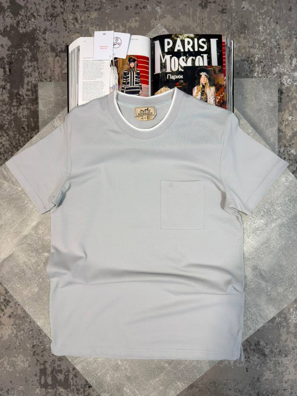 Herm T-shirt Grey Herm