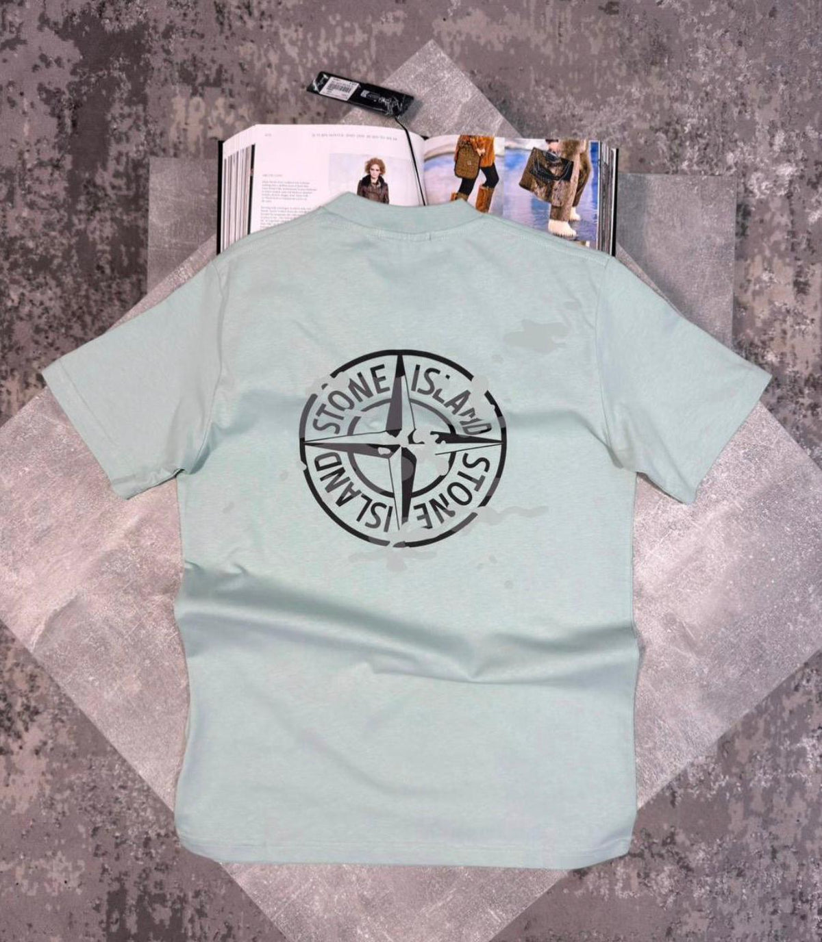 Stone T-shirt Green STONE