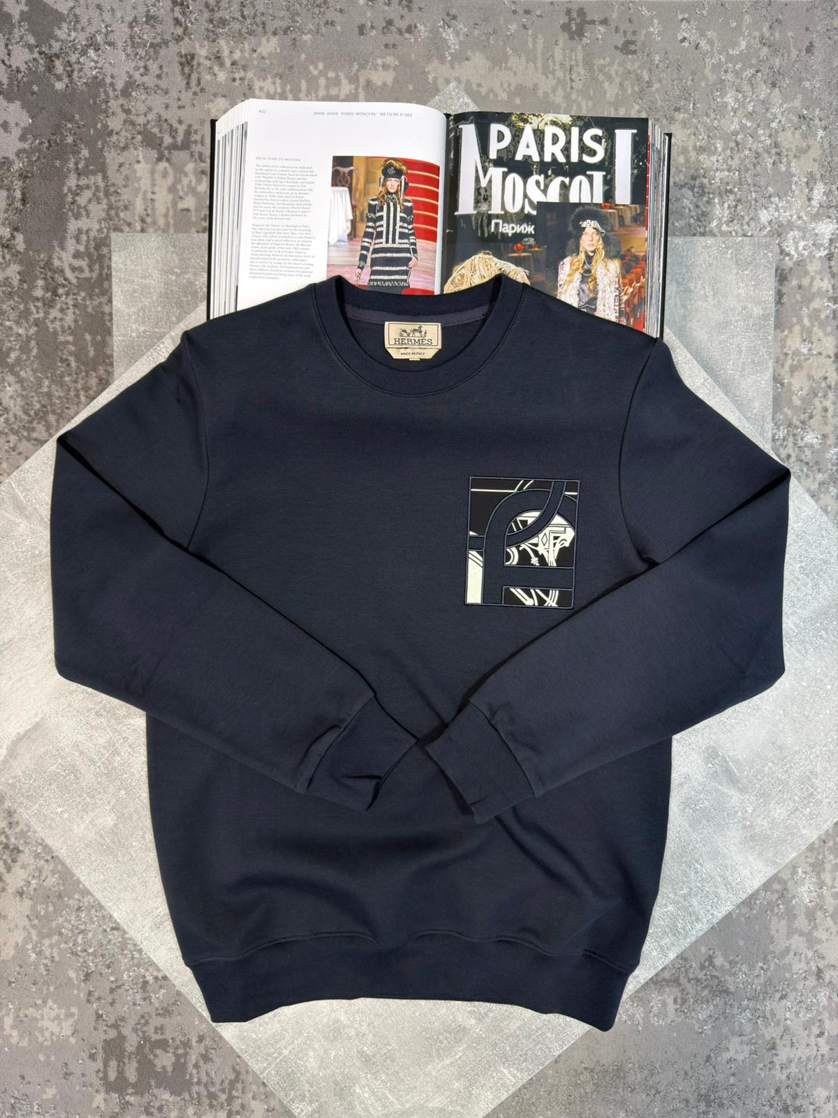 Herm Jumper Navy Herm