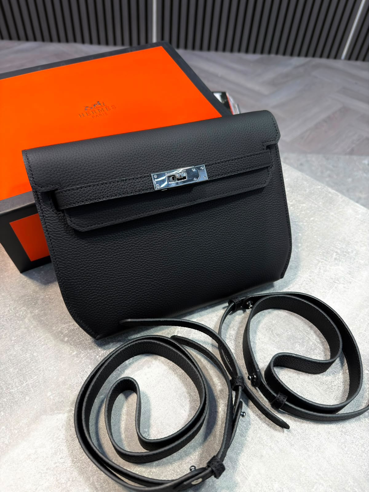 HM Mens Bag Black Herm