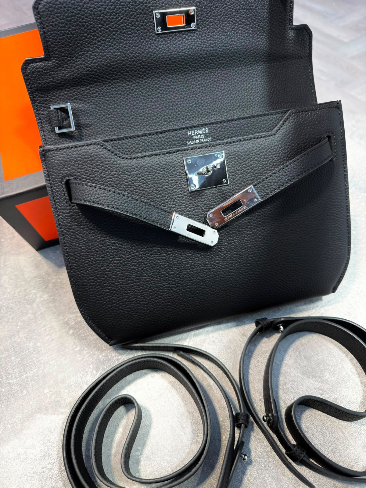 HM Mens Bag Black Herm