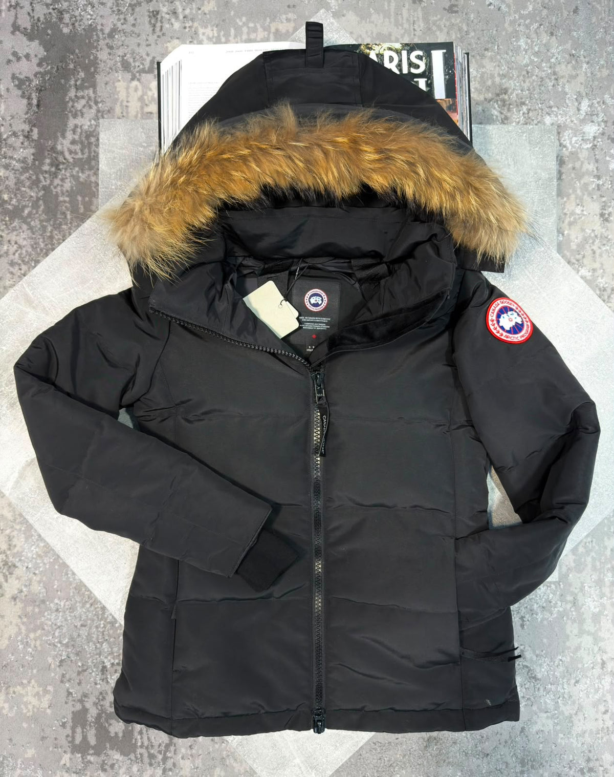 CG Womens Jacket Ghost Red Badge CG