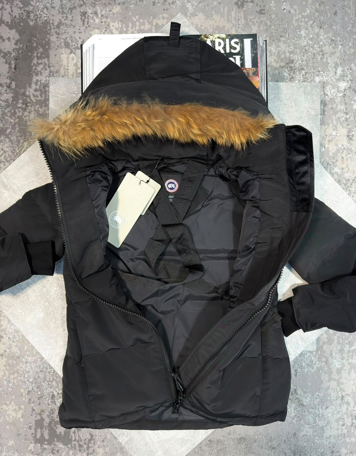 CG Womens Jacket Ghost Red Badge CG