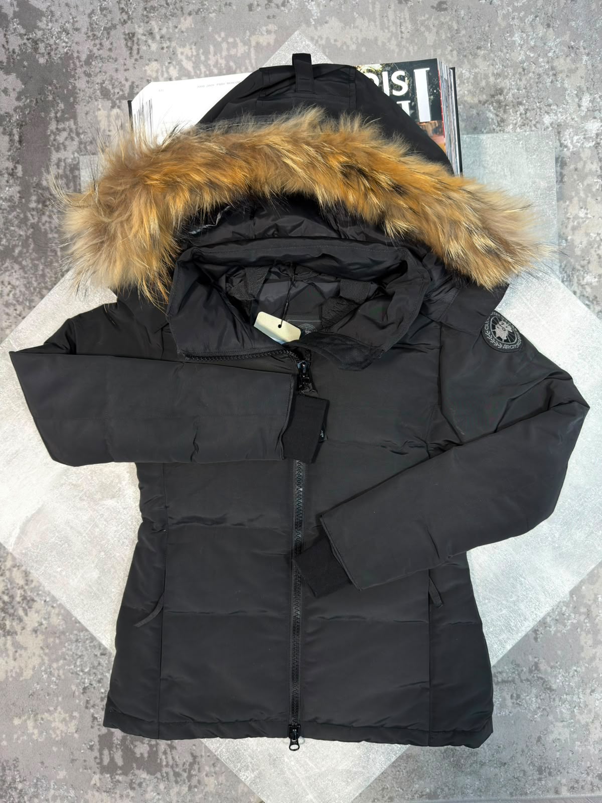 CG Womens Jacket Ghost Black Badge CG