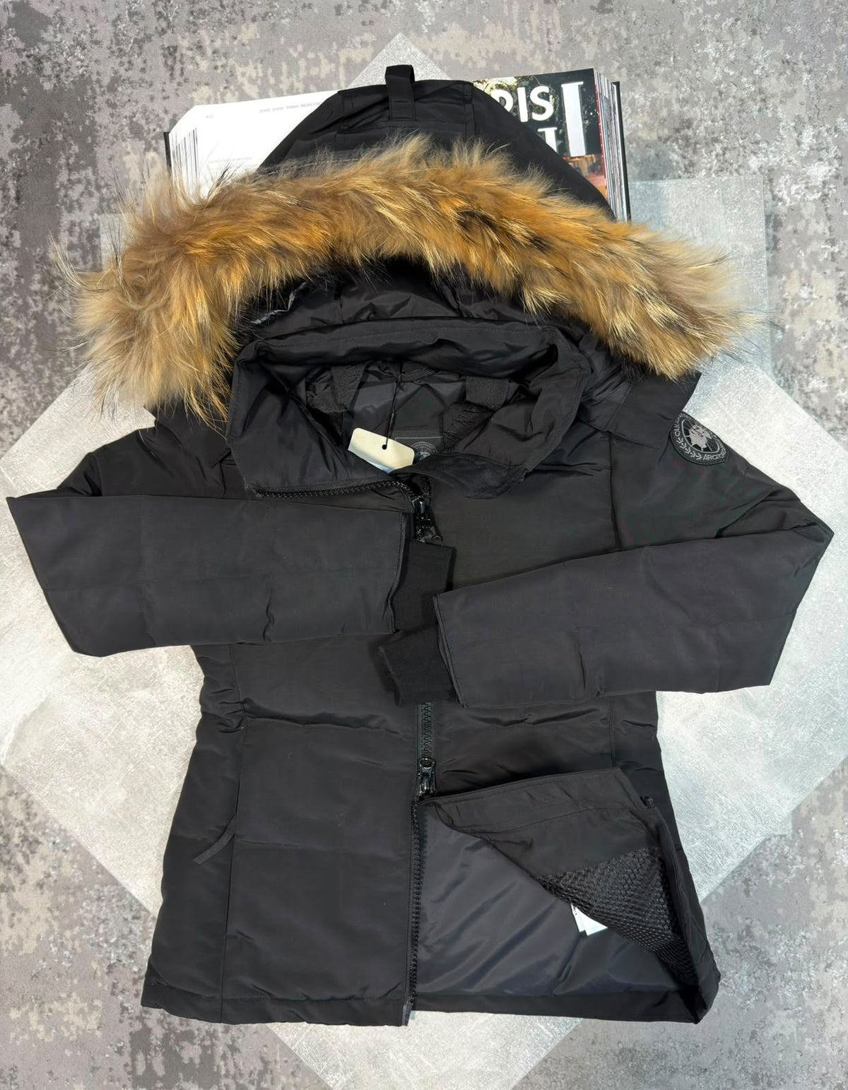 CG Womens Jacket Ghost Black Badge CG