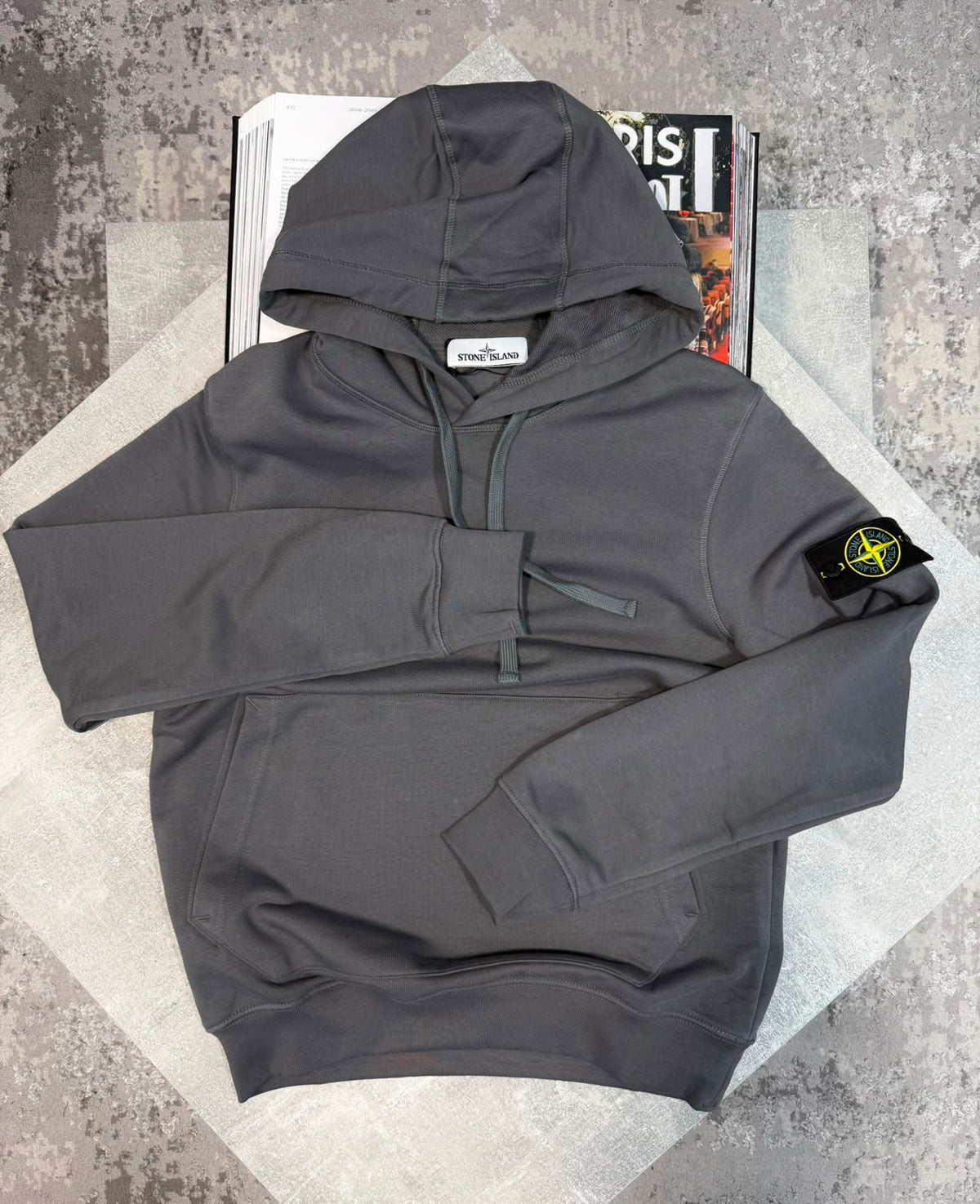 Si hoodie Dark Grey STONE