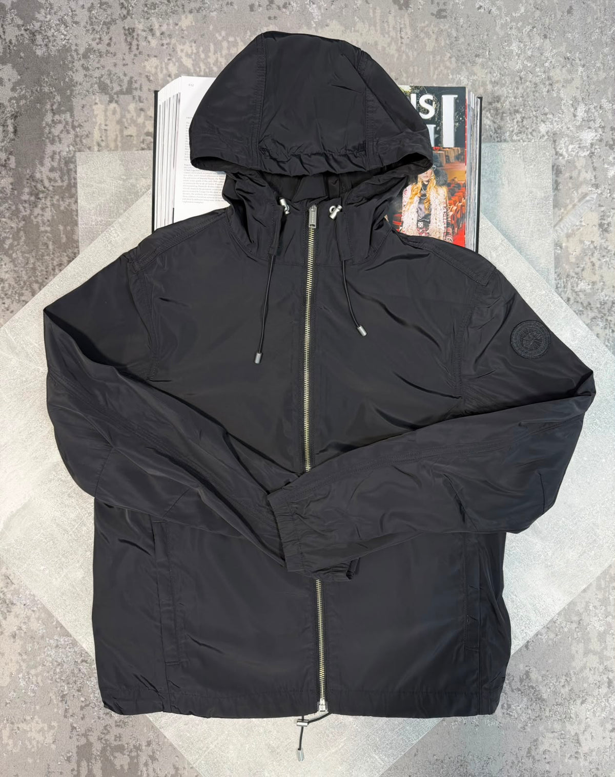 CG windbreaker jacket Black CG