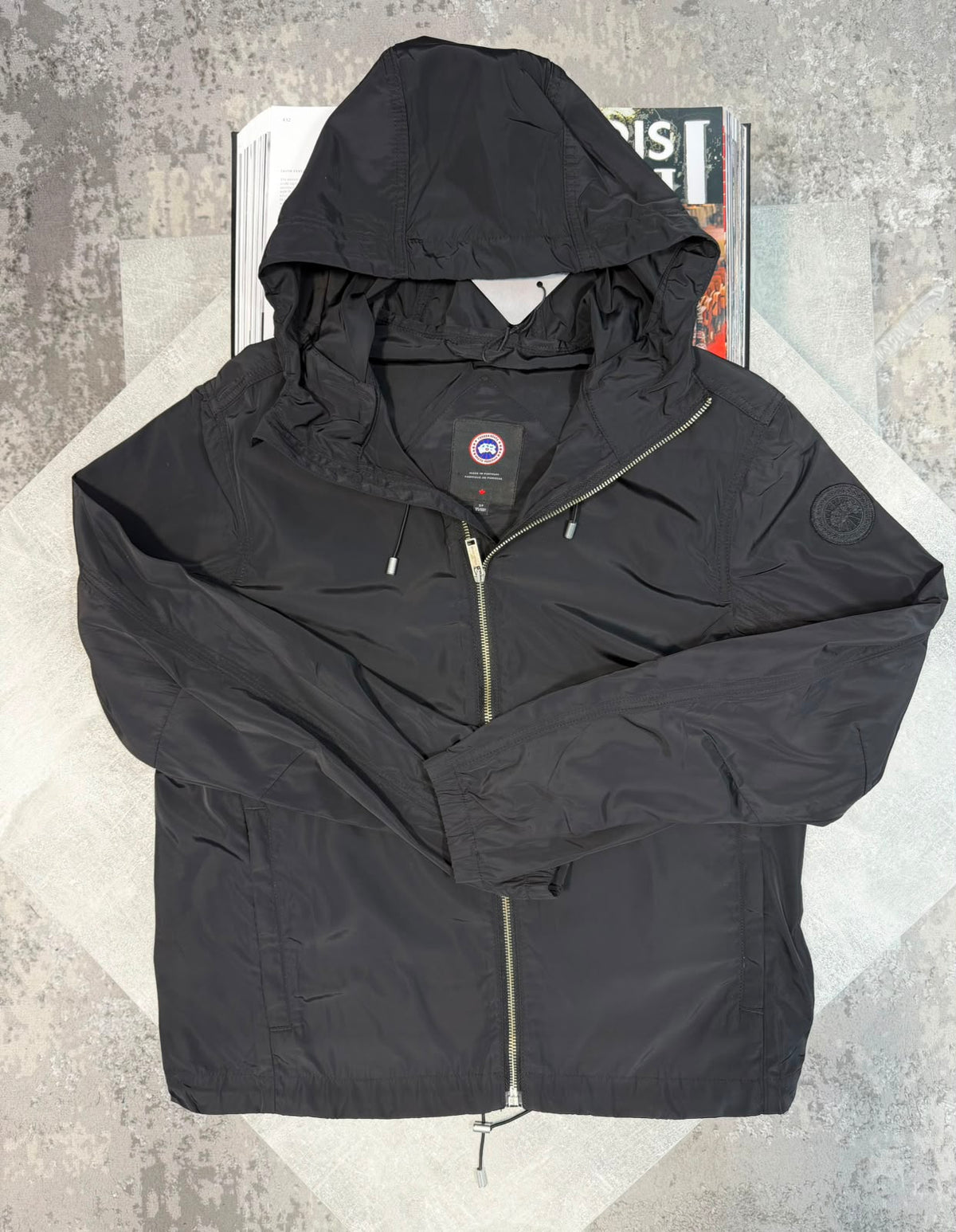 CG windbreaker jacket Black CG