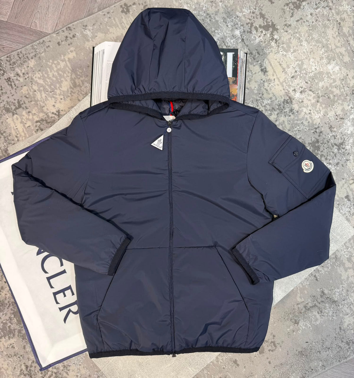 Mnclr Lodge Jacket Navy CLER