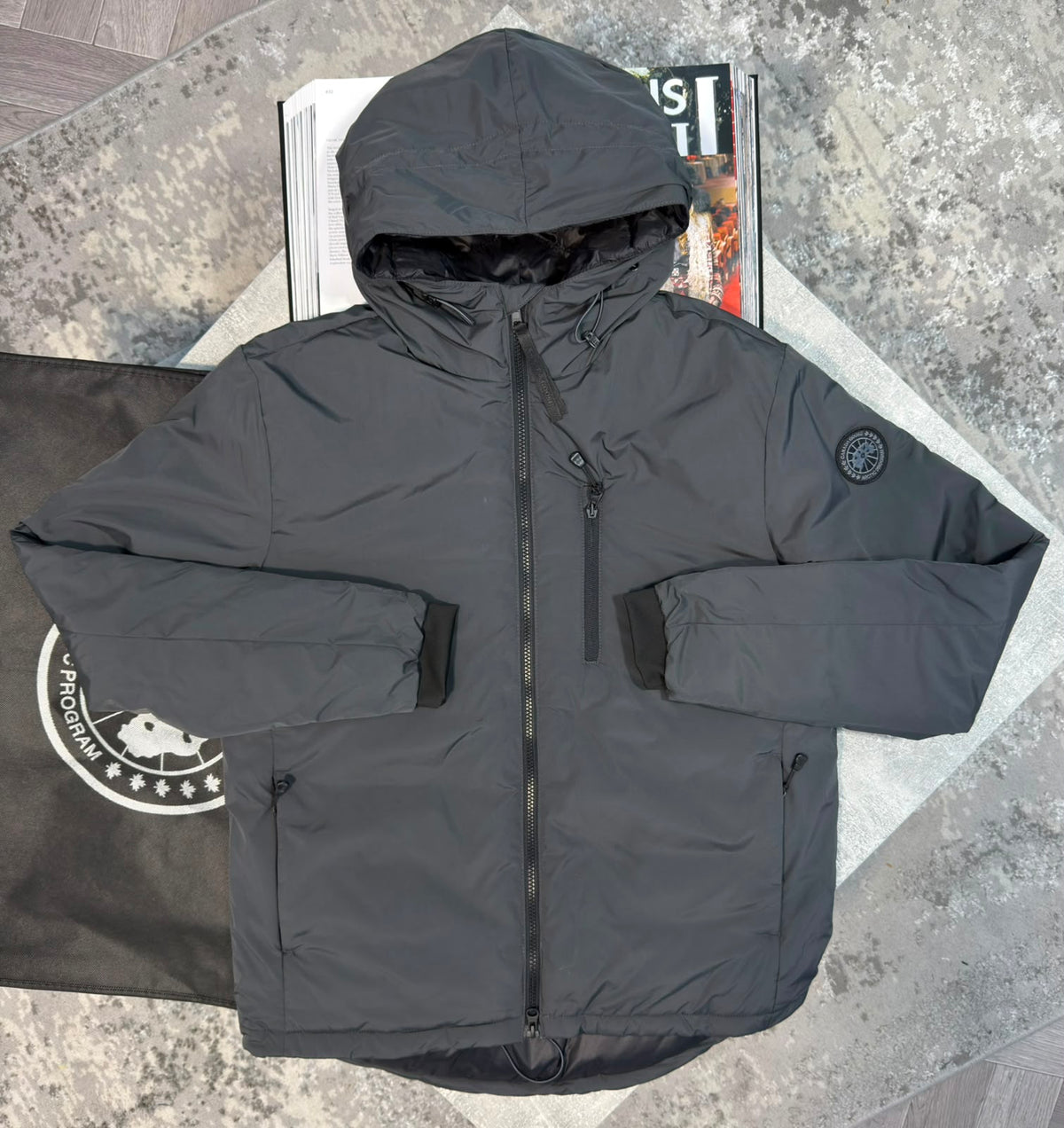 CG Lodge Jacket Ghost Badge Grey CG