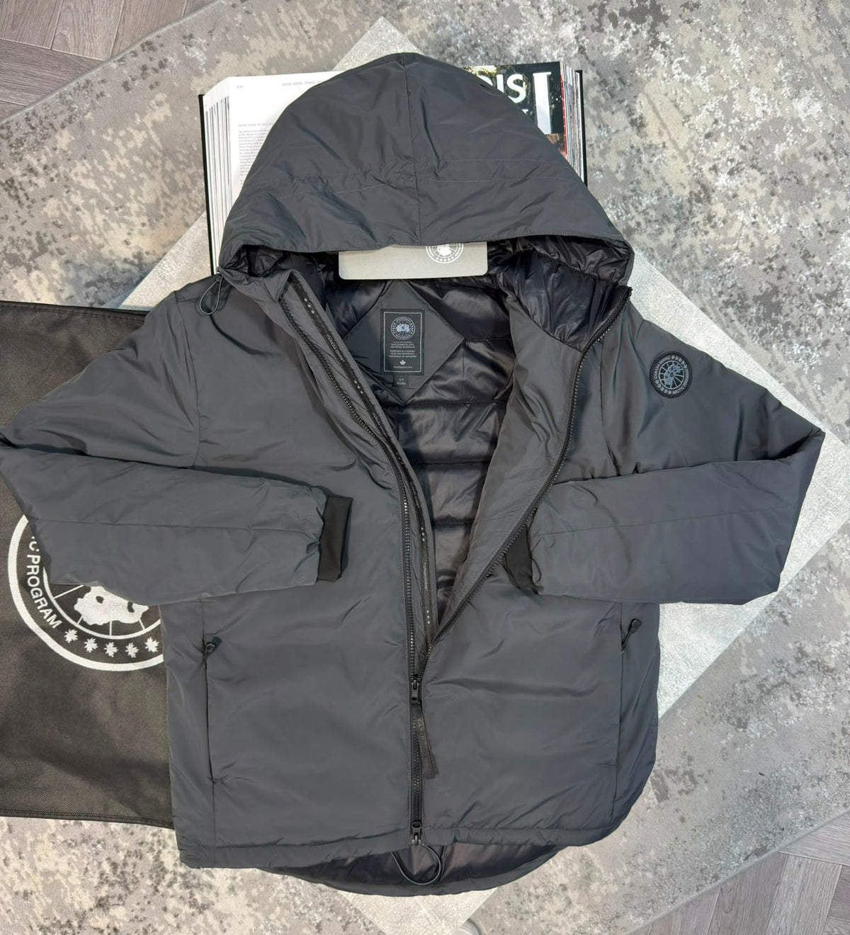 CG Lodge Jacket Ghost Badge Grey CG
