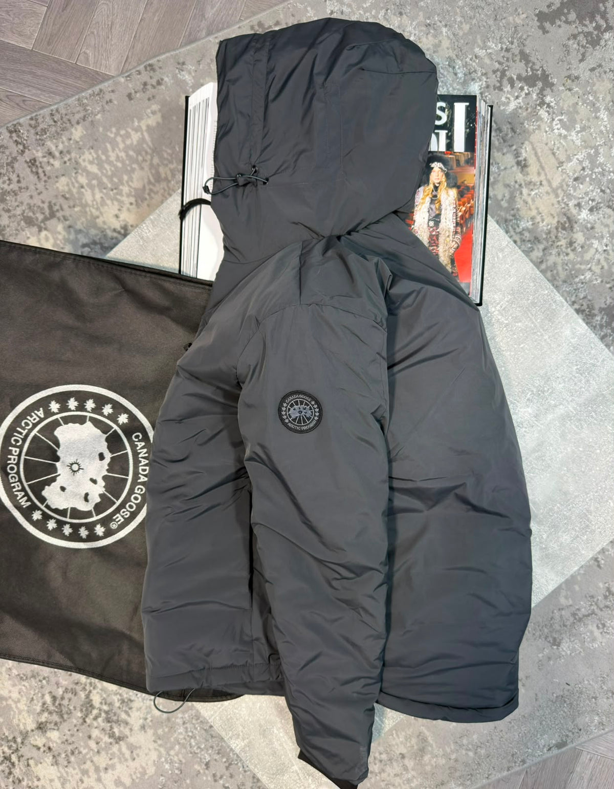 CG Lodge Jacket Ghost Badge Grey CG