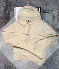 SI Ghost Badge Hoodie Beige STONE