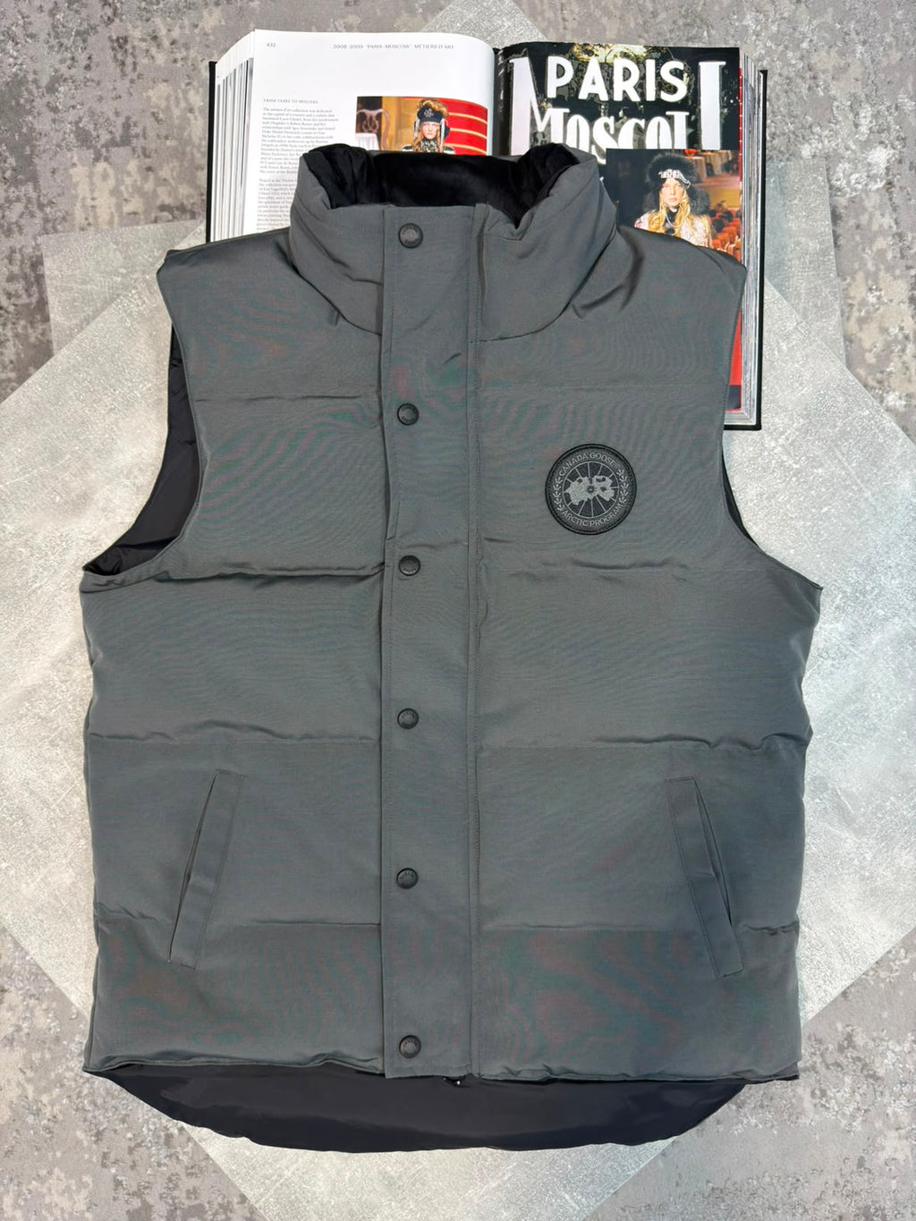 CG body warmer Ghost badge Grey CG