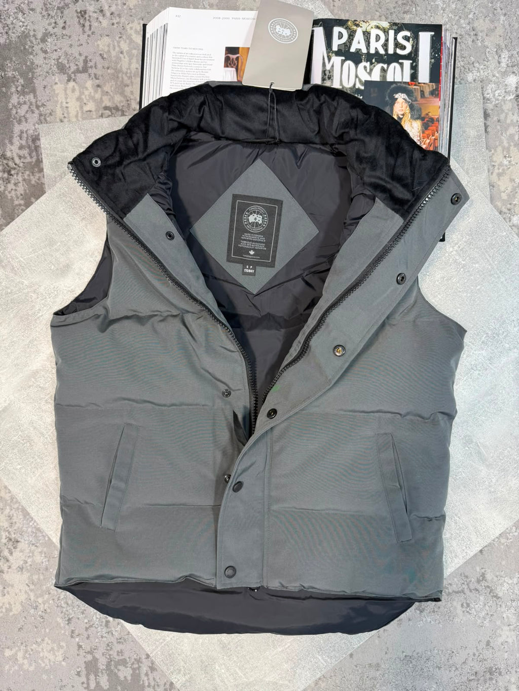 CG body warmer Ghost badge Grey CG