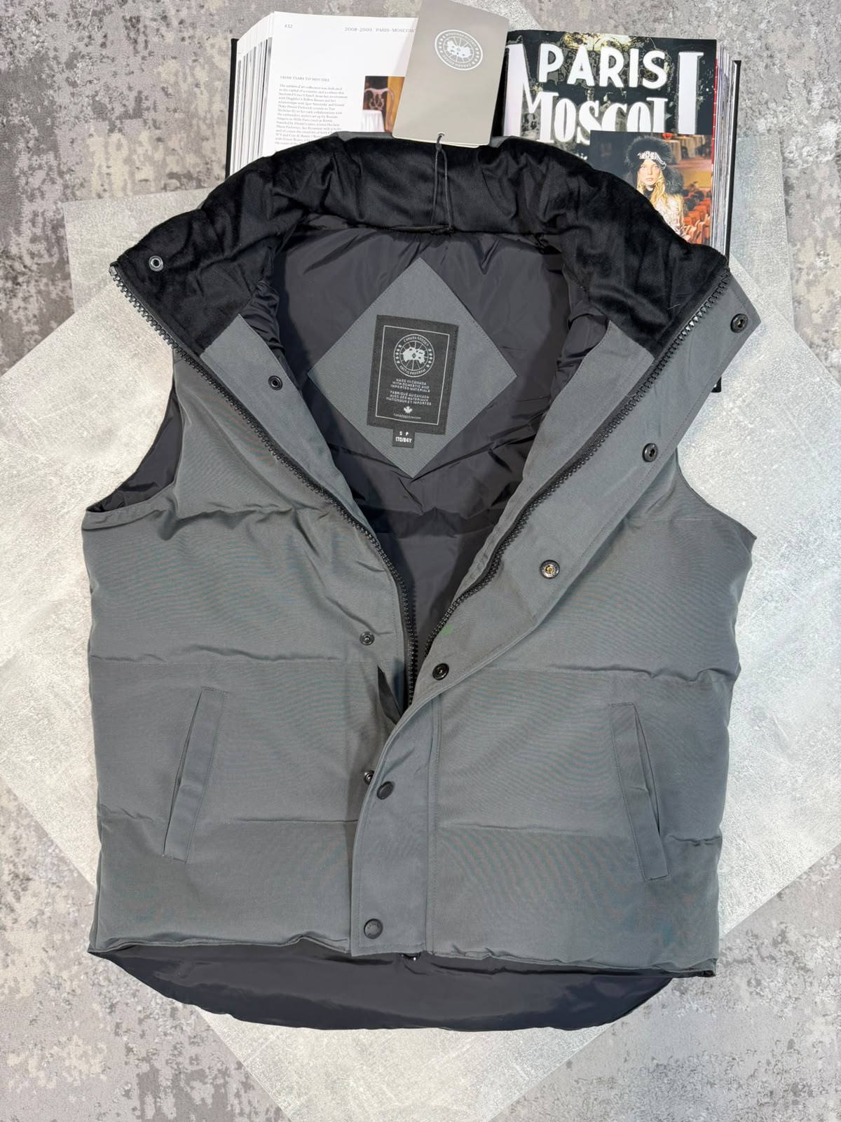 CG body warmer Ghost badge Grey CG