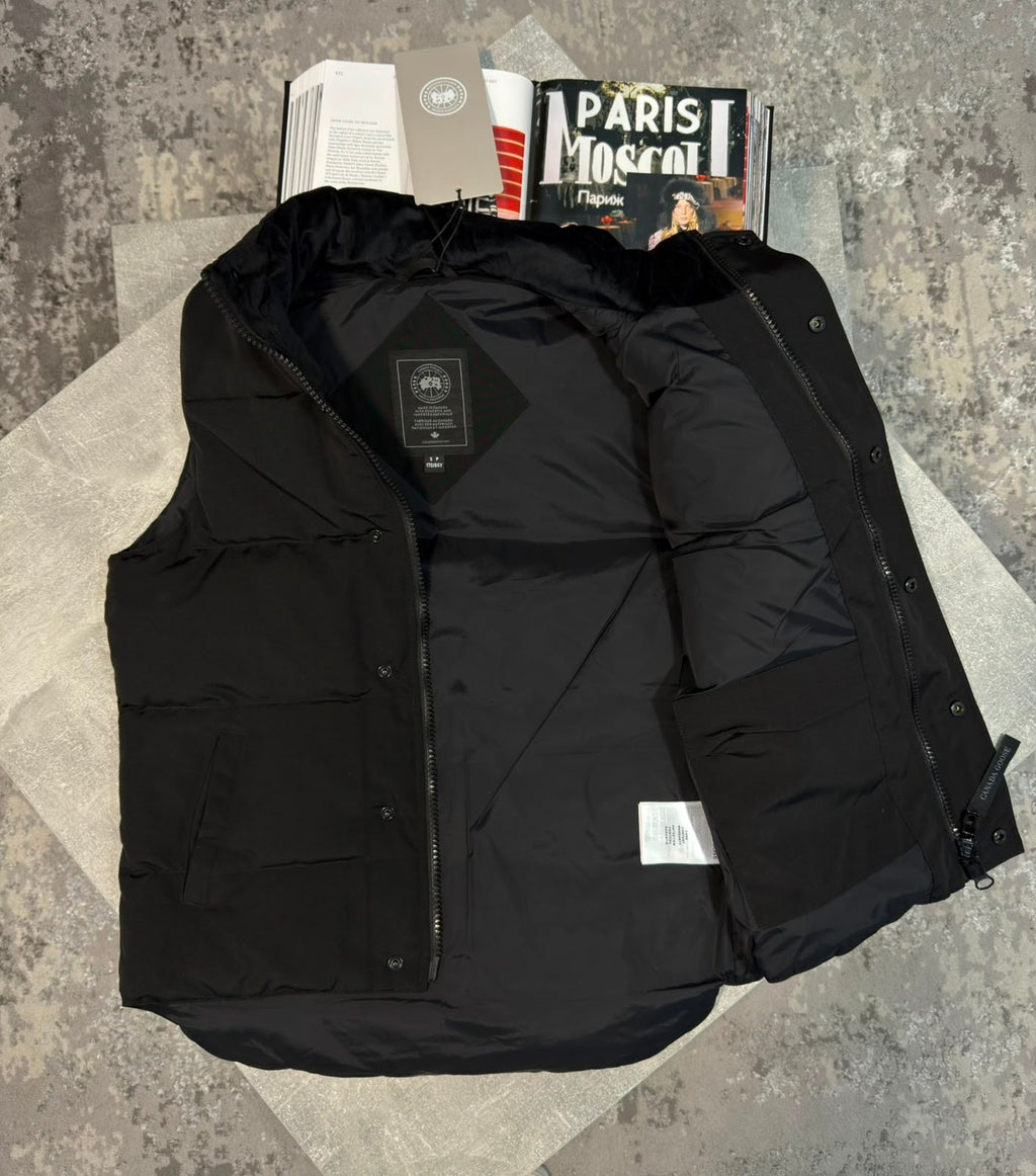 CG body warmer Ghost badge Black CG