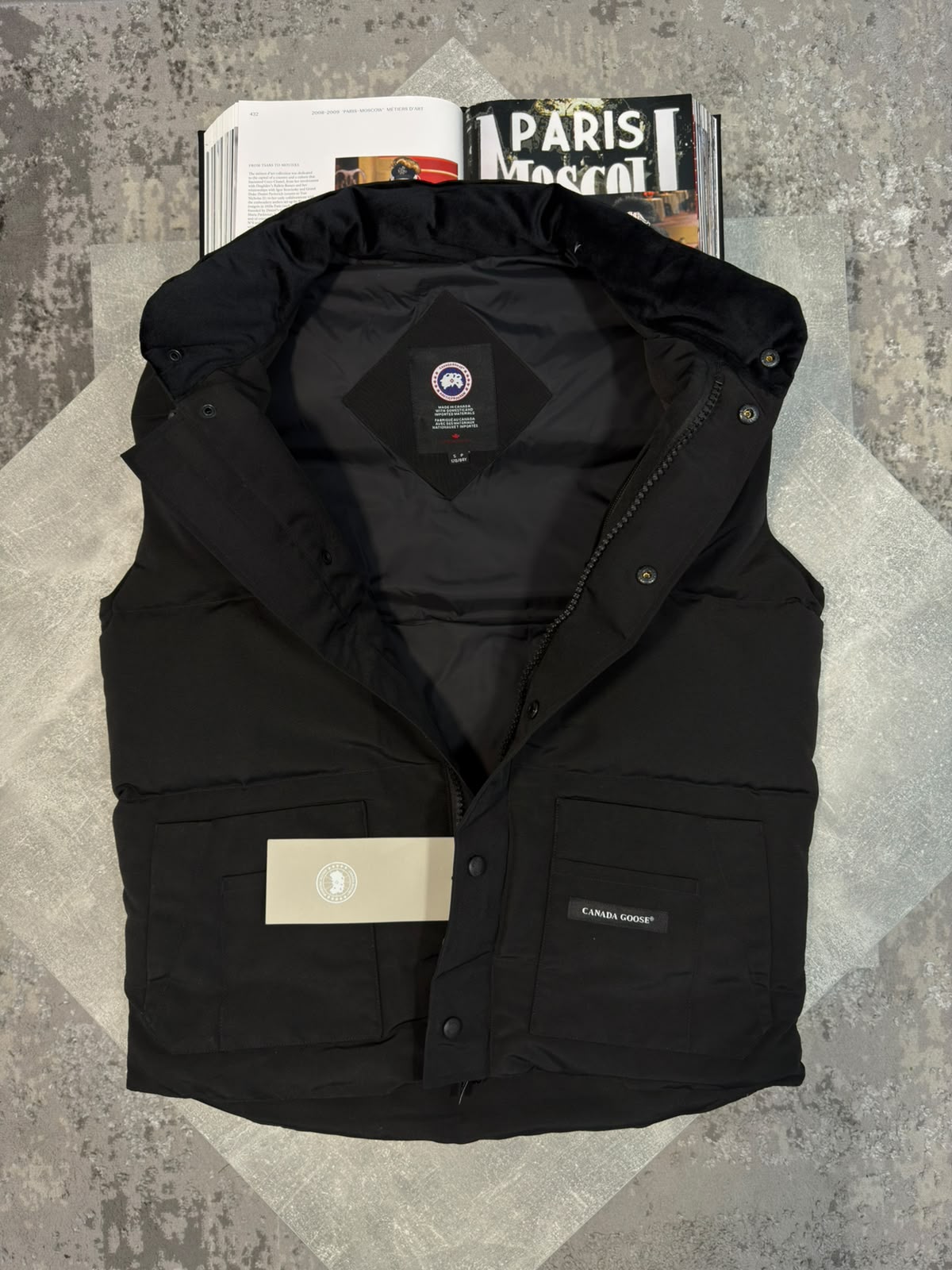 CG Classic body warmer Black CG