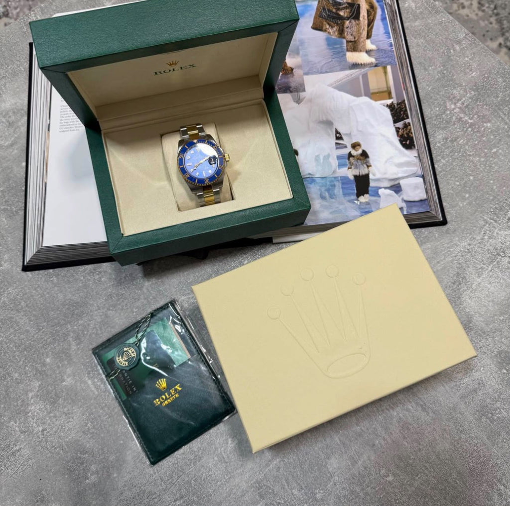 RLX watch Silver / Blue LV