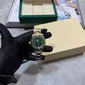 RLX watch Silver / Green RLX