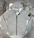 Si zip up hoodie STONE